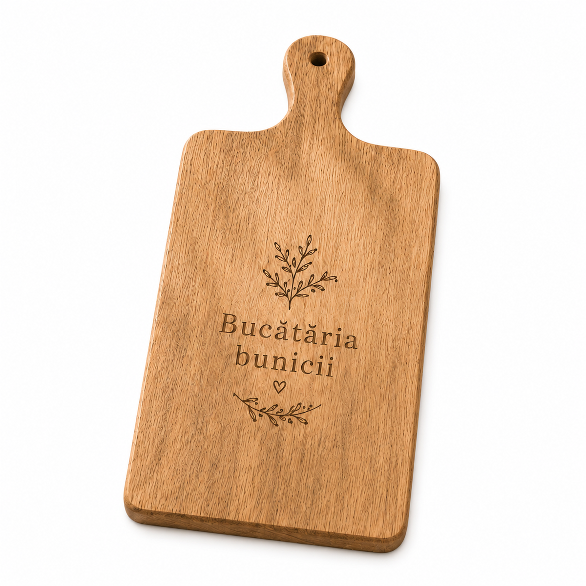 Tocator din lemn personalizat