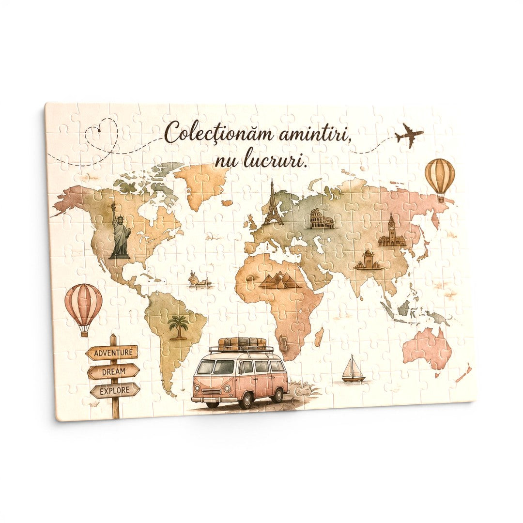 Puzzle A4 personalizat