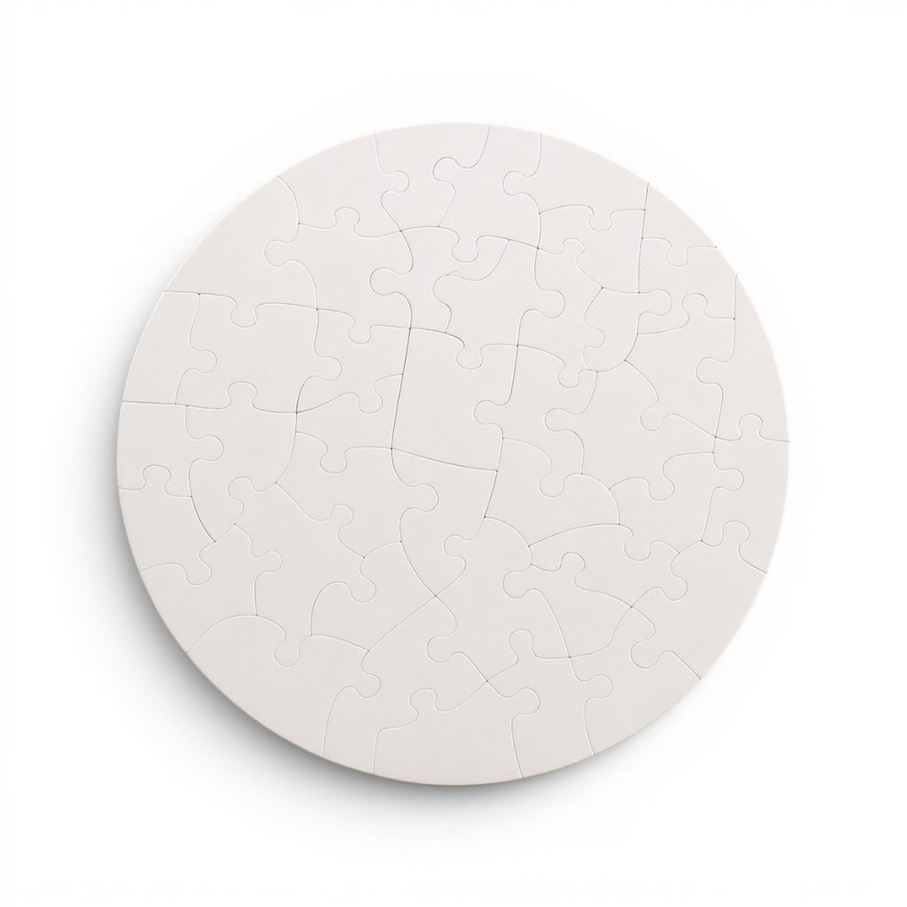 Puzzle rotund personalizabil