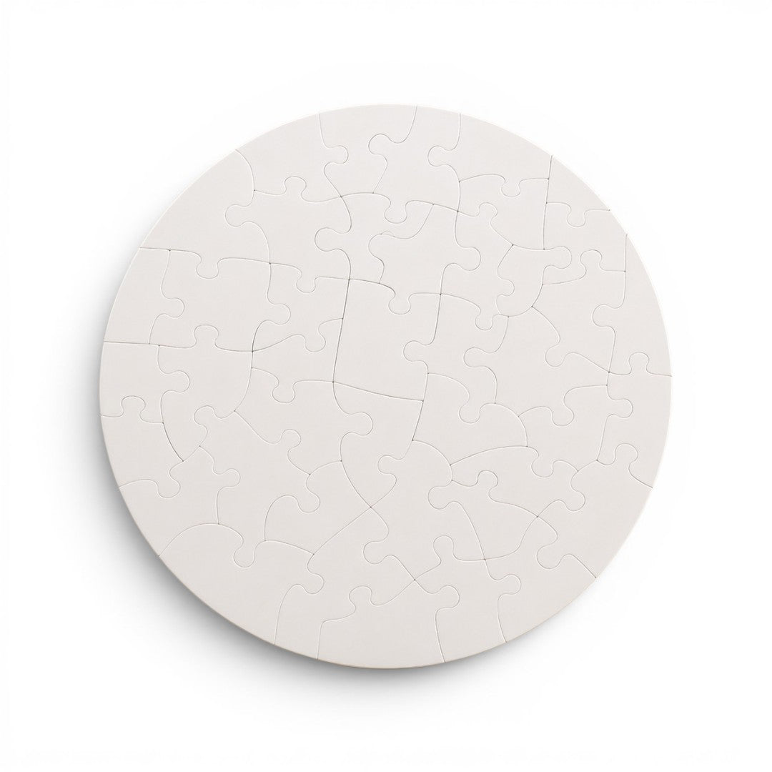 Puzzle rotund personalizabil